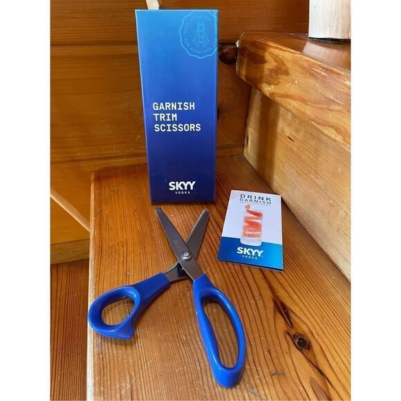 SKYY Vodka Garnish Scissors Brand - Picture 1 of 2
